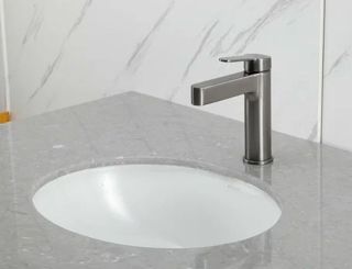 Смеситель для раковины Gappo G1099-39 оружейная сталь